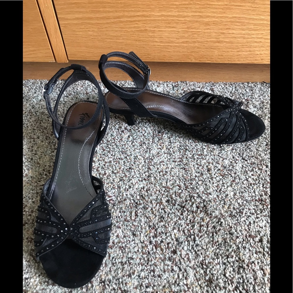 Fiona black heel